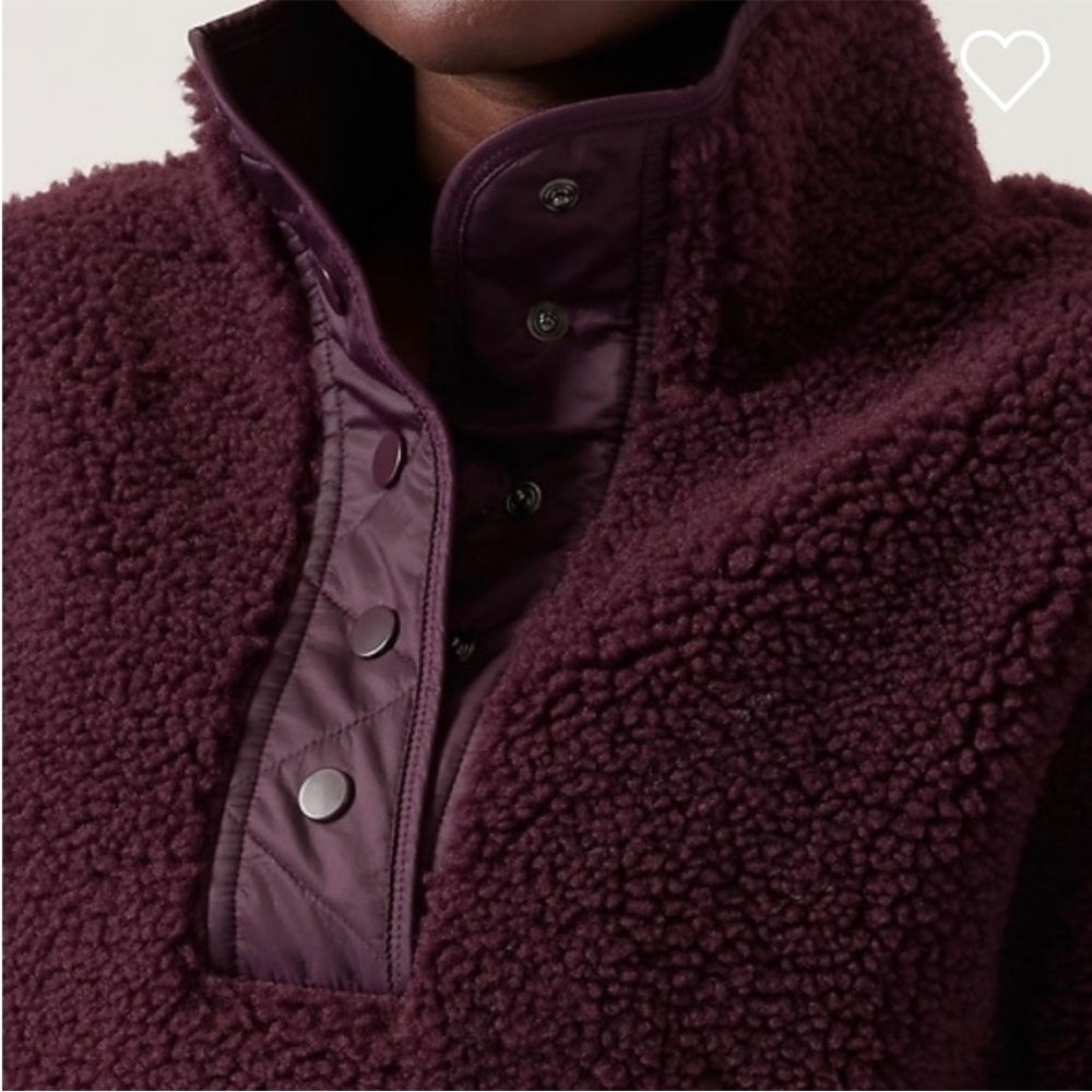Athleta Sherpa hoodie